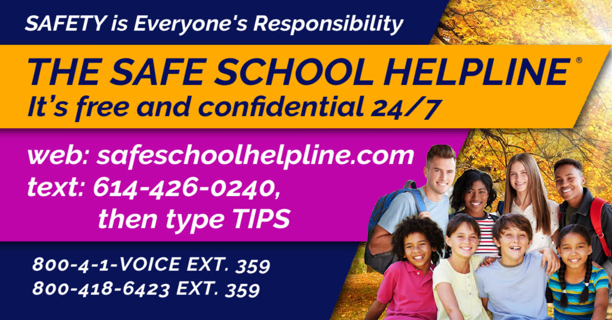 Safe School Helpline Voorheesville Central School